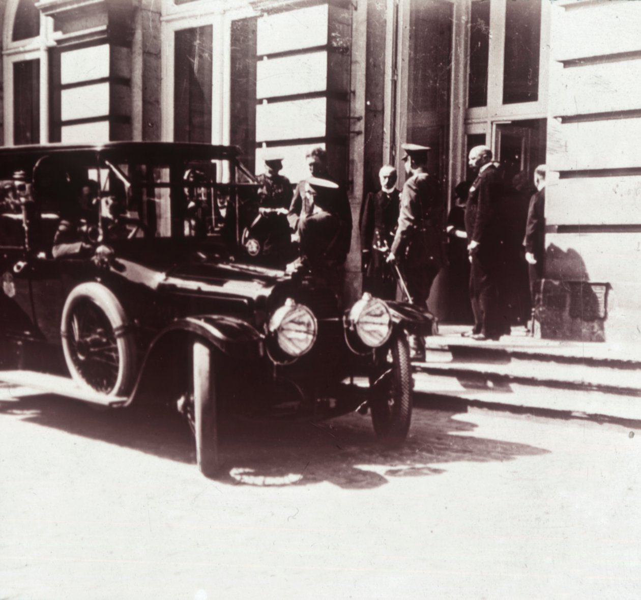 Woodrow Wilson és I. Albert király, c1914-c1918 alkotó: Unbekannt
