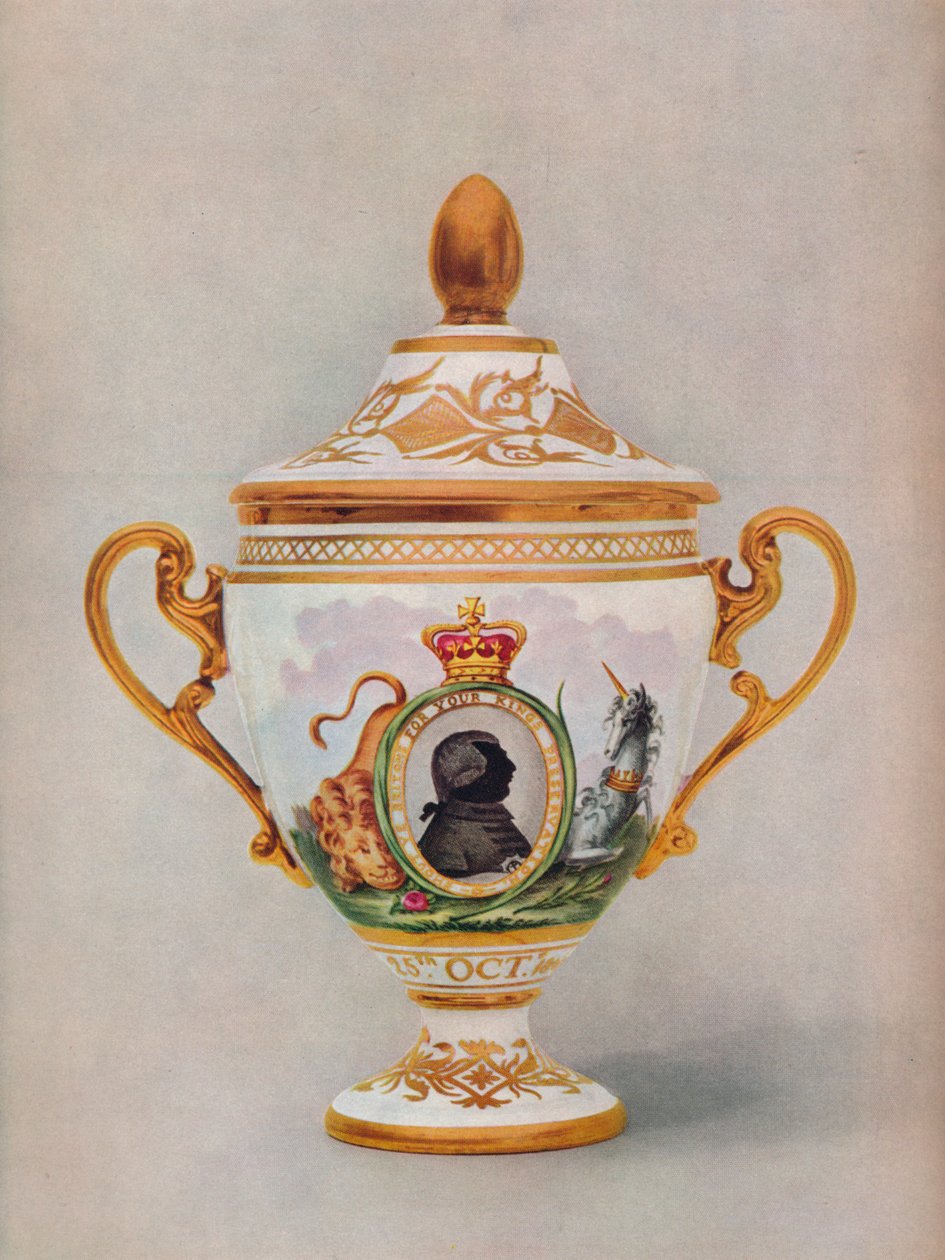 Worcester váza III. György király arany jubileumának emlékére, c1809 alkotó: Unbekannt