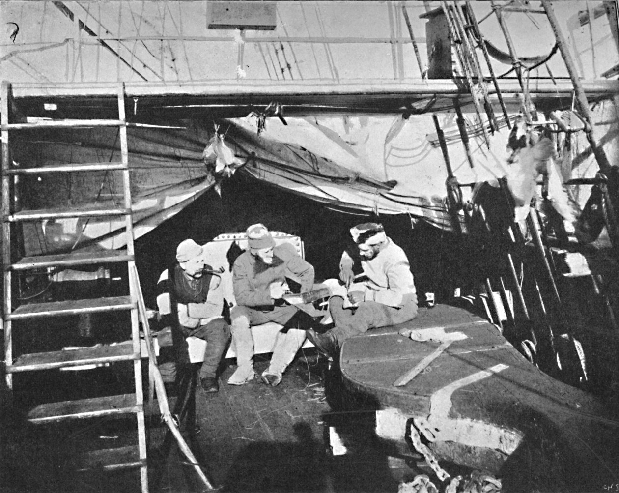 Workshop a fedélzeten. 1895. július 1897 alkotó: Unbekannt