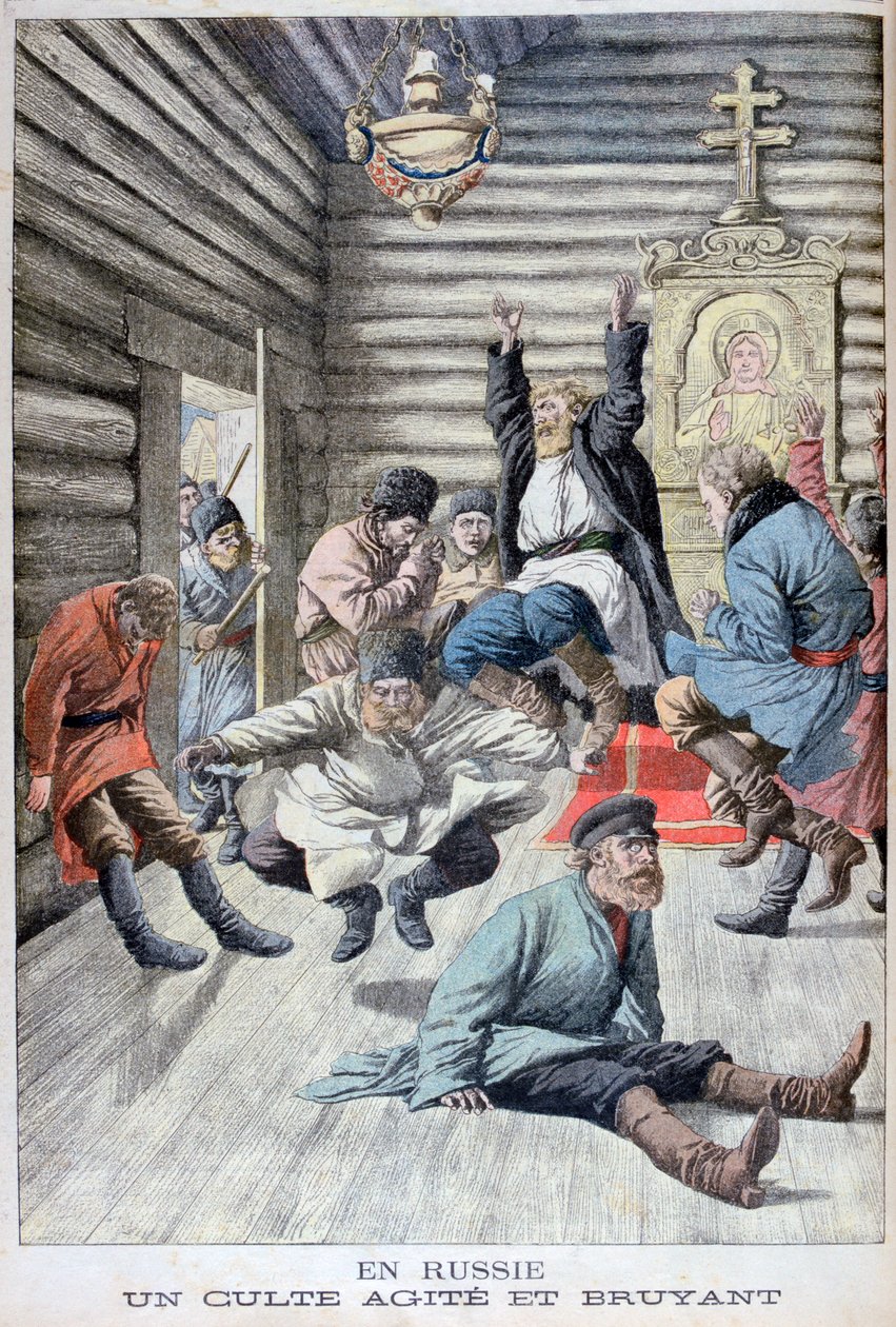 Istentisztelet Oroszországban, 1903 alkotó: Unbekannt