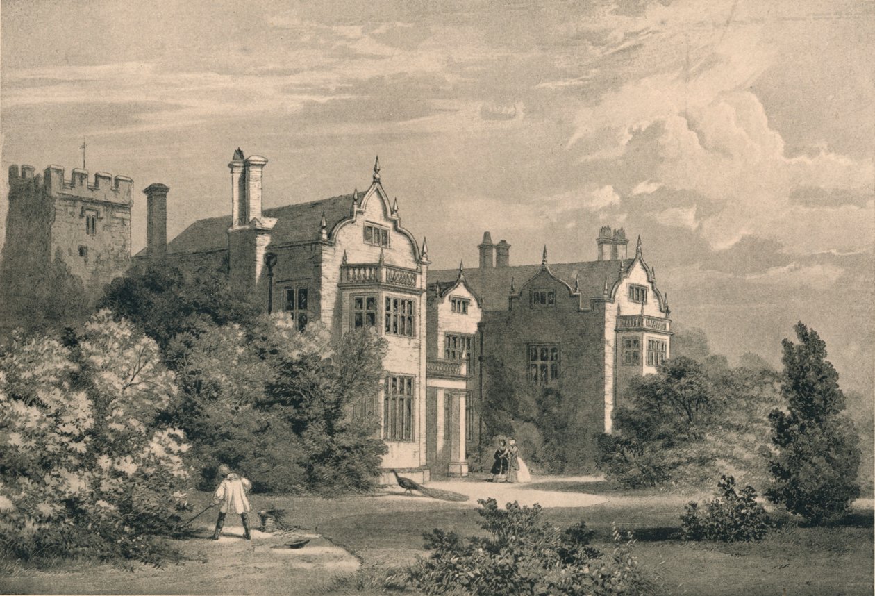 Wroxall Abbey, Warwickshire, 1915 alkotó: Unbekannt