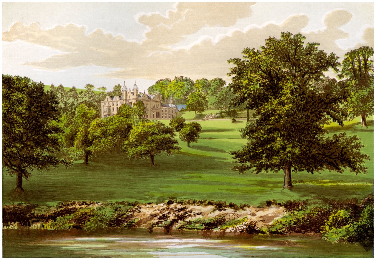 Wyaston Leys, Herefordshire, a Bannerman család otthona, 1880 alkotó: Unbekannt