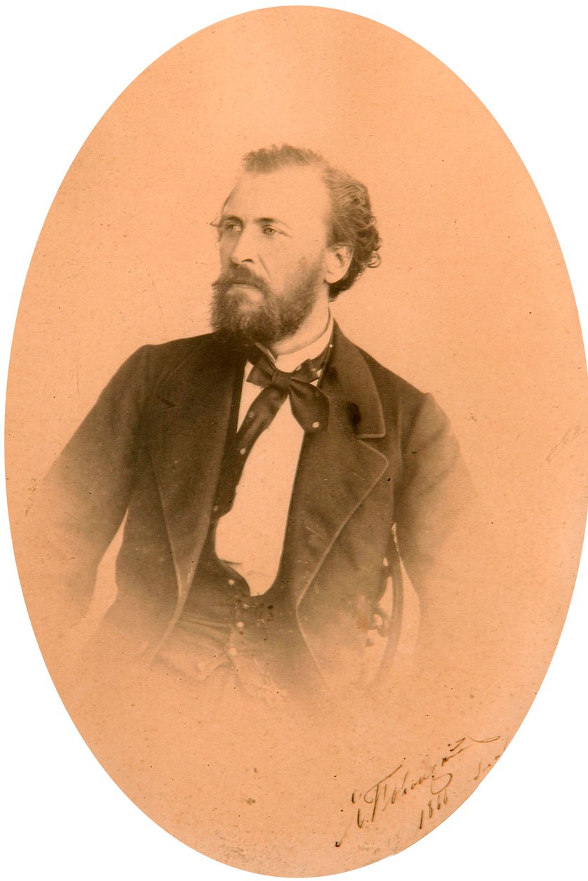 Jakov Polonszkij orosz költő, 1866 alkotó: Unbekannt