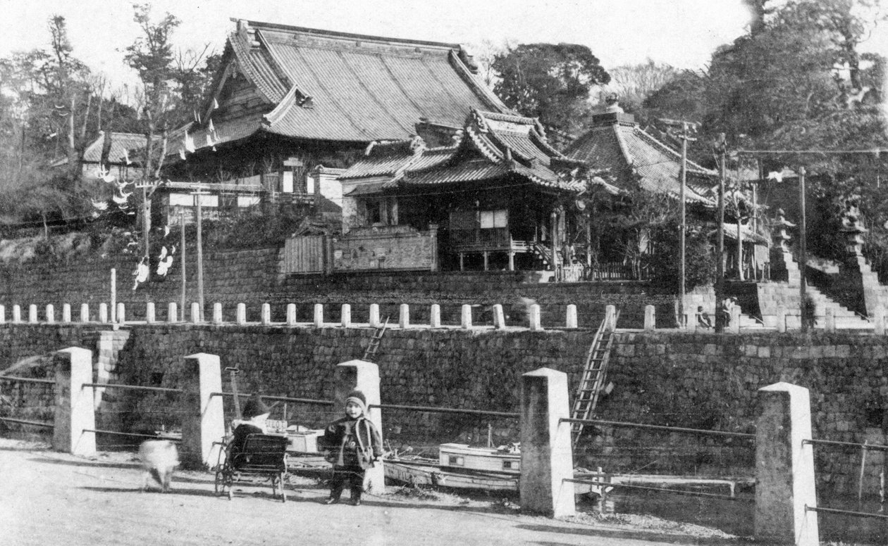 Yakushi Buddhist Temple, Motomachi, Yokohama, Japan, 20th century alkotó: Unbekannt