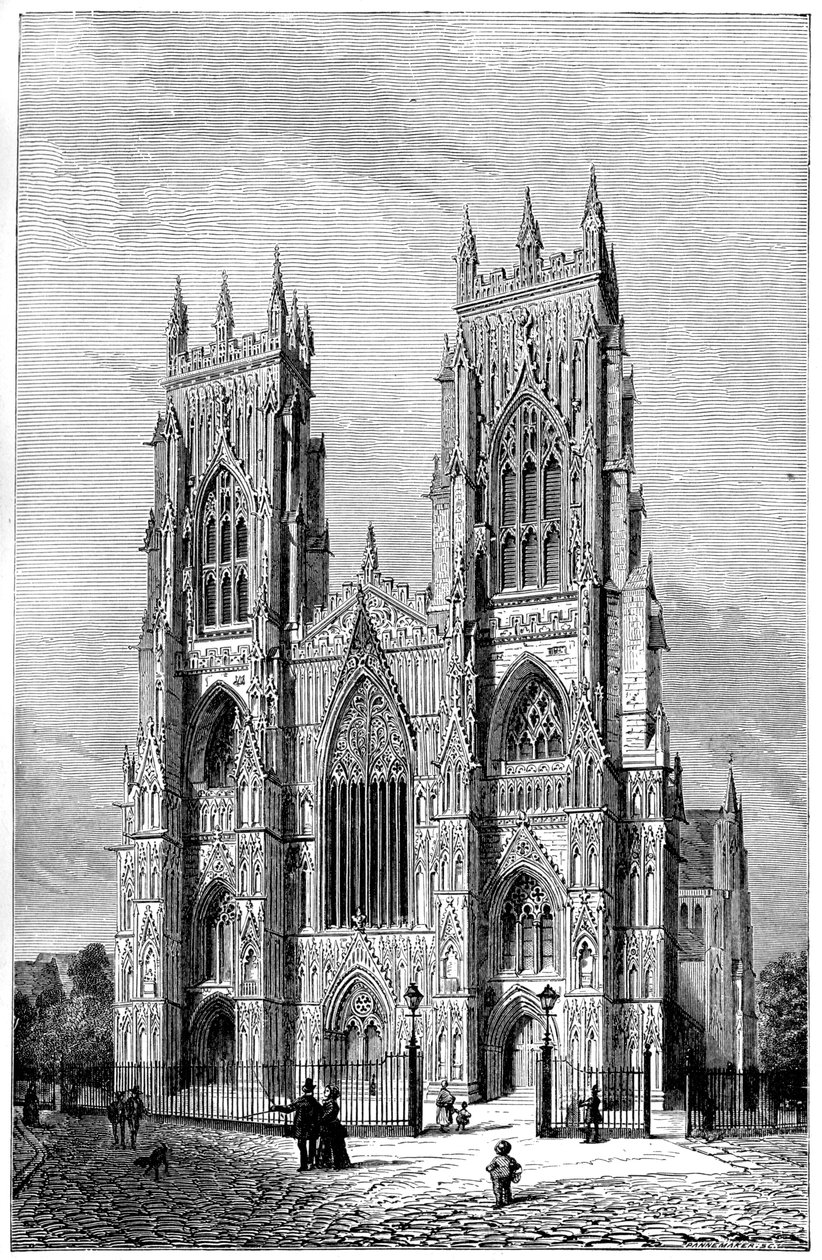 York-i miniszter, 1893 alkotó: Unbekannt