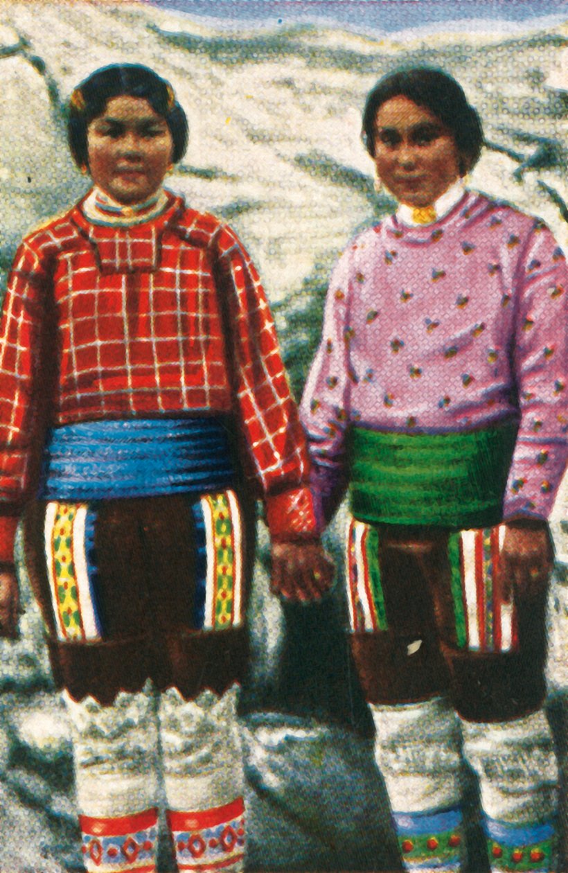 Fiatal inuit nők, Grönland, 1928. alkotó: Unbekannt