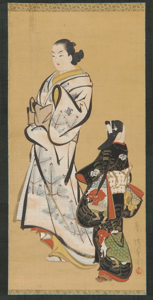 Yudokoro-tervezet, Girdling, Edo-korszak, 1615-1868. alkotó: Unbekannt