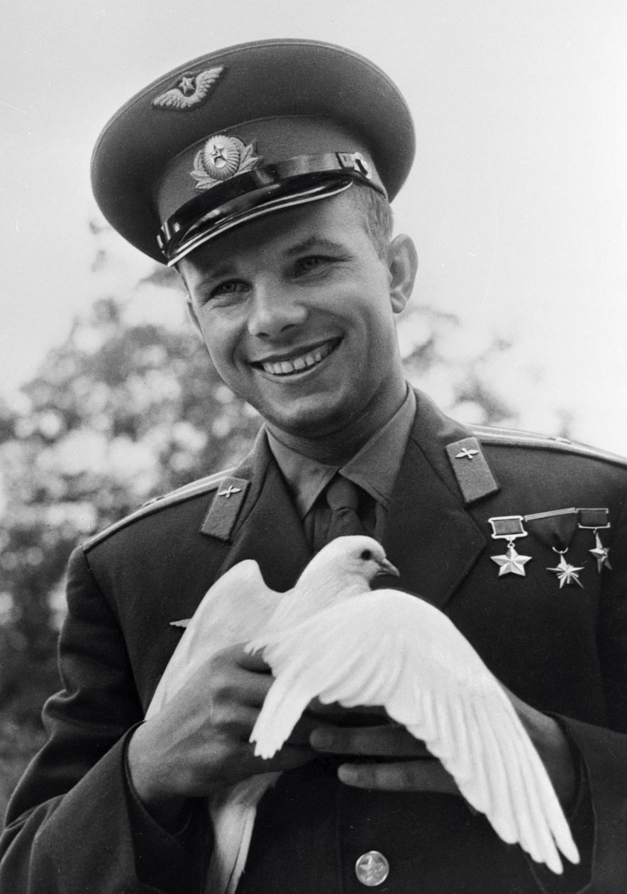 Jurij Gagarin, orosz űrhajós, 1963-c1964 alkotó: Unbekannt
