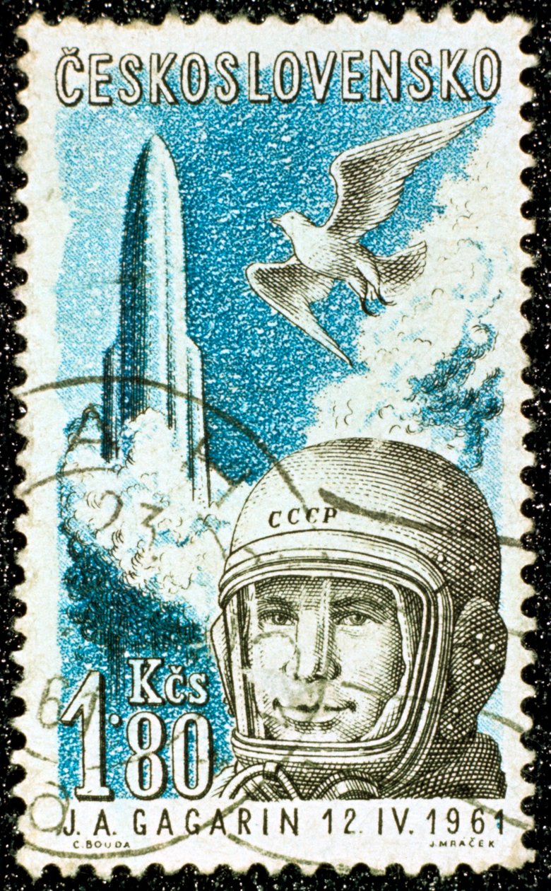 Jurij Gagarin, szovjet orosz űrhajós, 1961 alkotó: Unbekannt