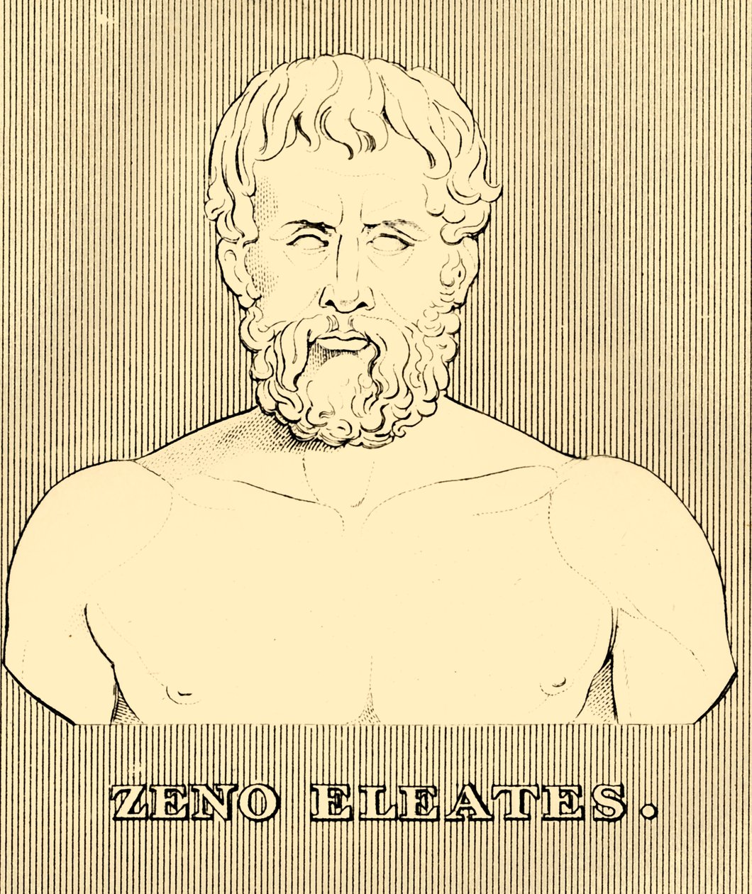Zeno Eleates, Kr.e. 495-430, 1830. alkotó: Unbekannt