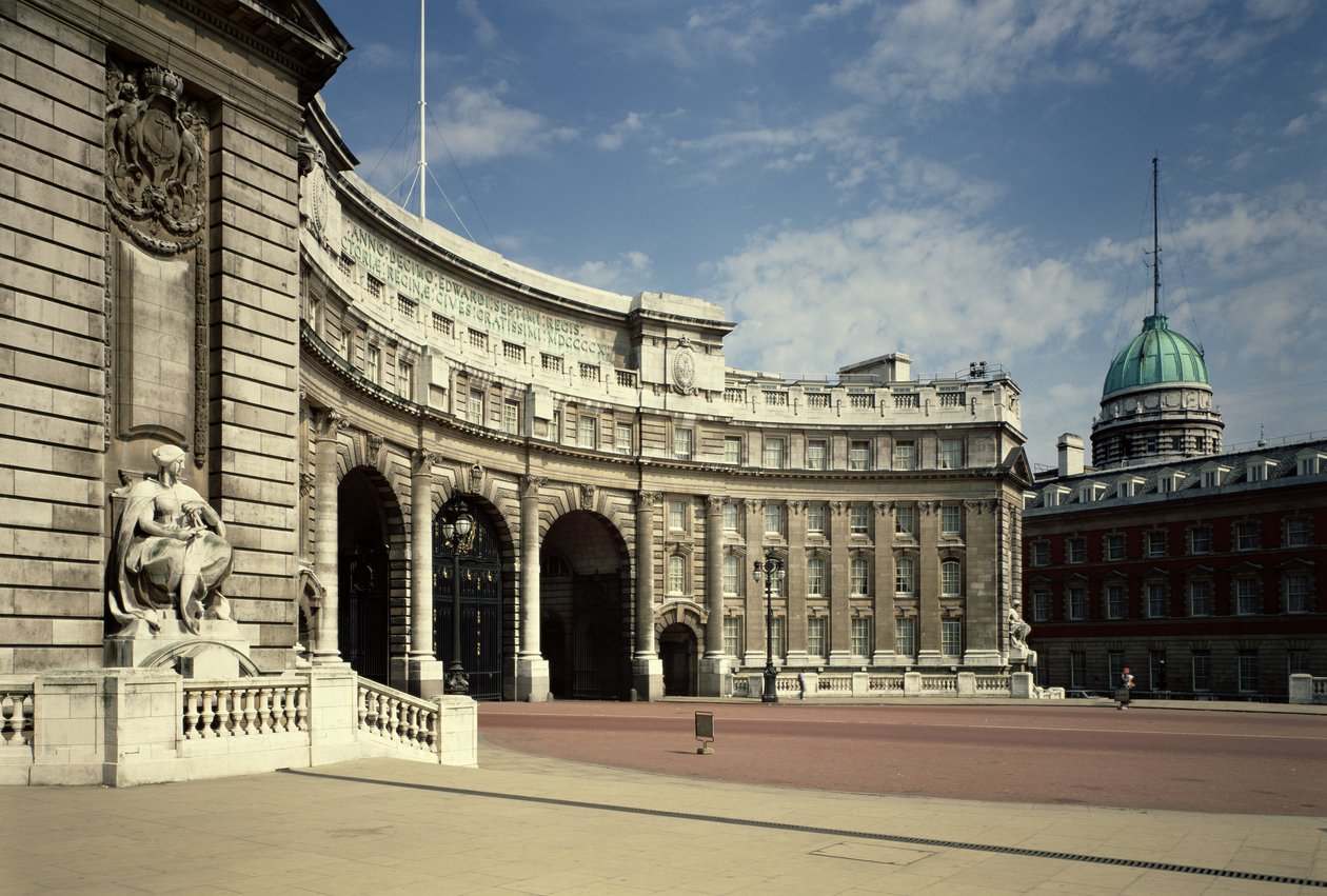 Admiralitási ív, 1906-11, tervezte: Sir Aston Webb, London, Egyesült Királyság alkotó: Unbekannt Unbekannt