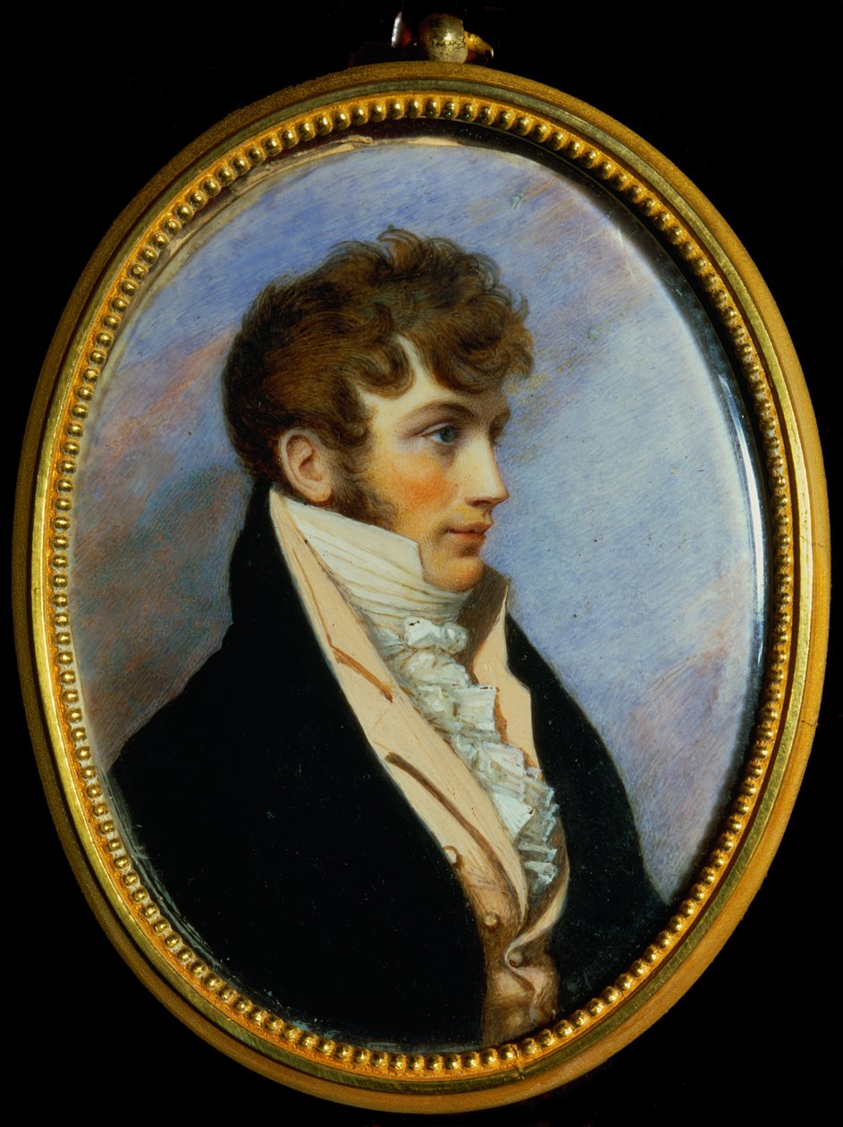 Benjamin Bathurst (1784-1809) (aki rejtélyes módon eltűnt Berlin és Hamburg között, miközben bécsi küldeményekkel utazott) alkotó: Unbekannt Unbekannt