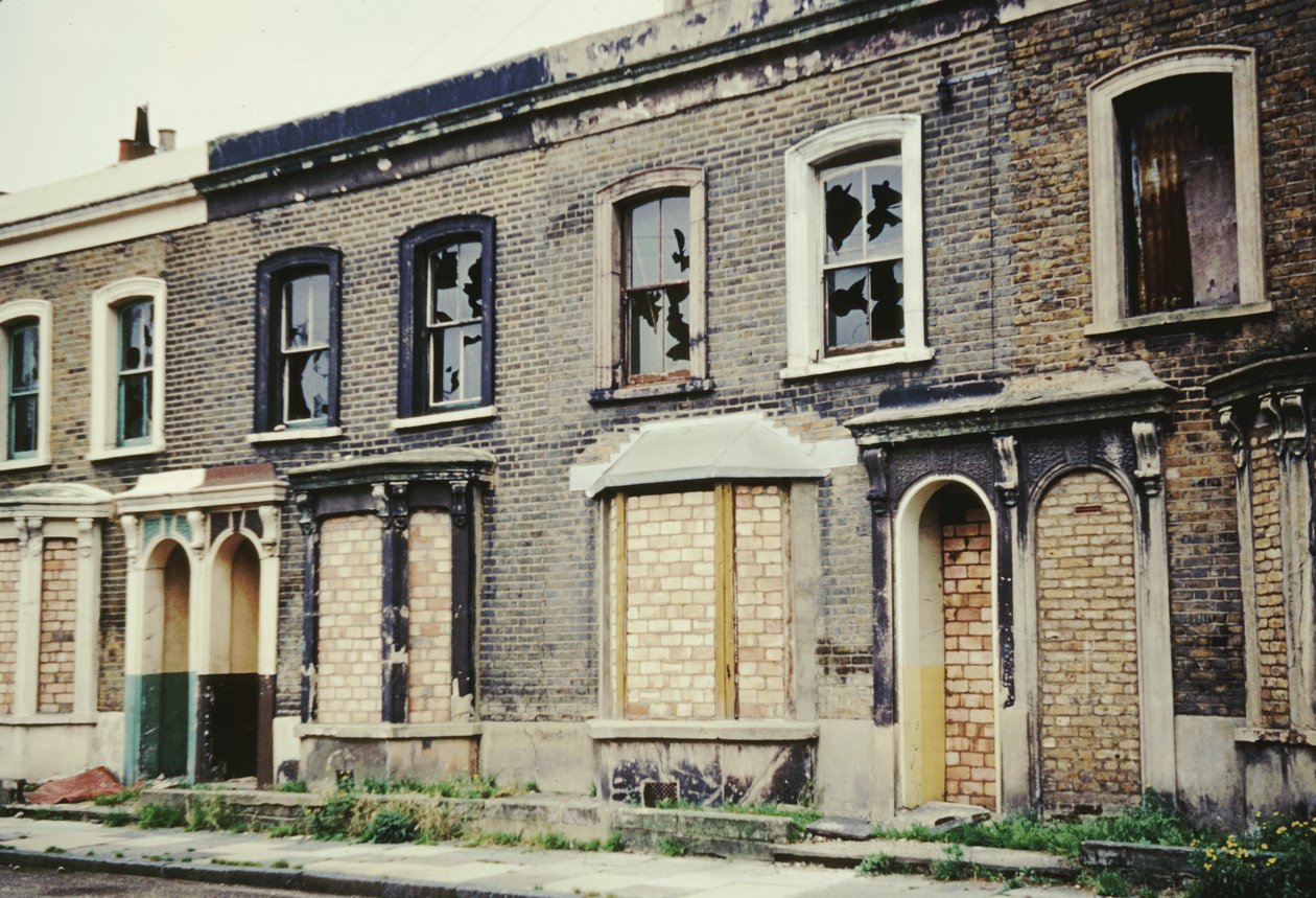 Befalazott házak, Camberwell, 1967 alkotó: Unbekannt Unbekannt