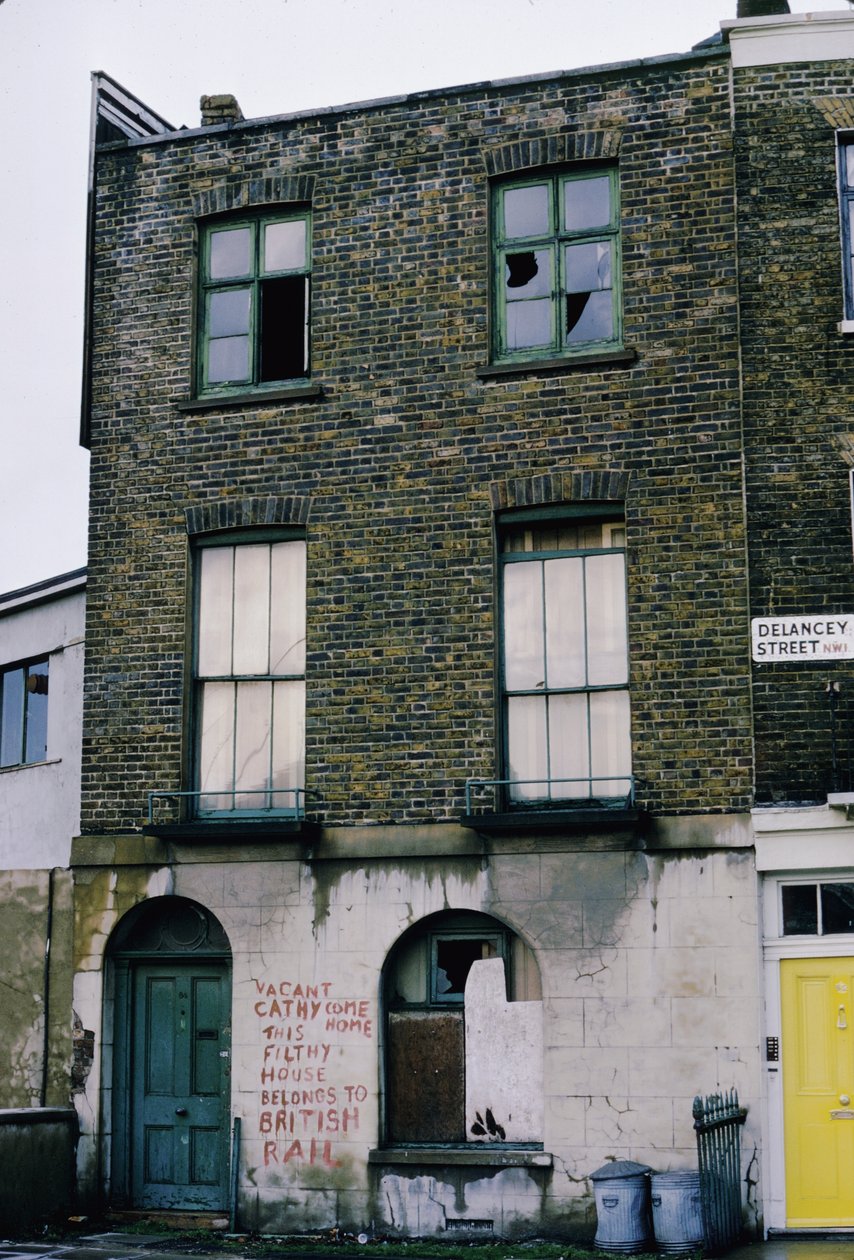 Derelict House, Camden Town, 1967 alkotó: Unbekannt Unbekannt