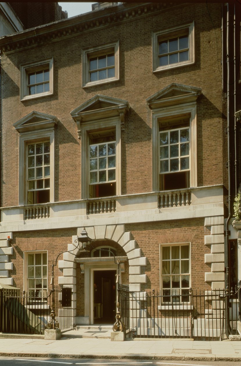 A londoni Berkeley Square 44. szám bejárata alkotó: Unbekannt Unbekannt