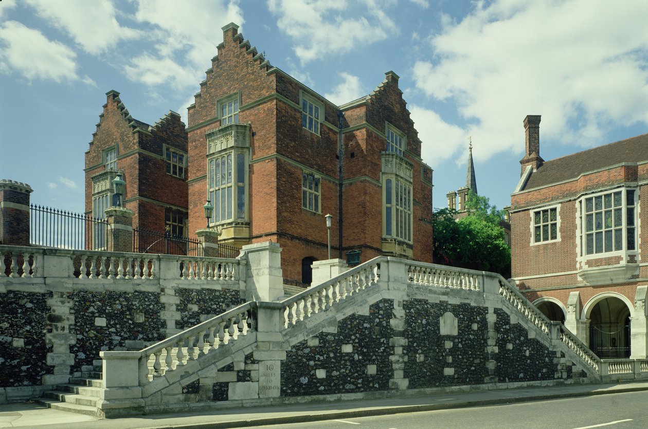 Harrow School külseje, Middlesex alkotó: Unbekannt Unbekannt