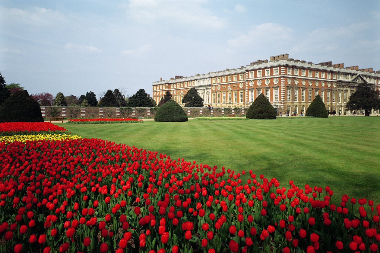 Hampton Court Palace tavasszal alkotó: Unbekannt Unbekannt