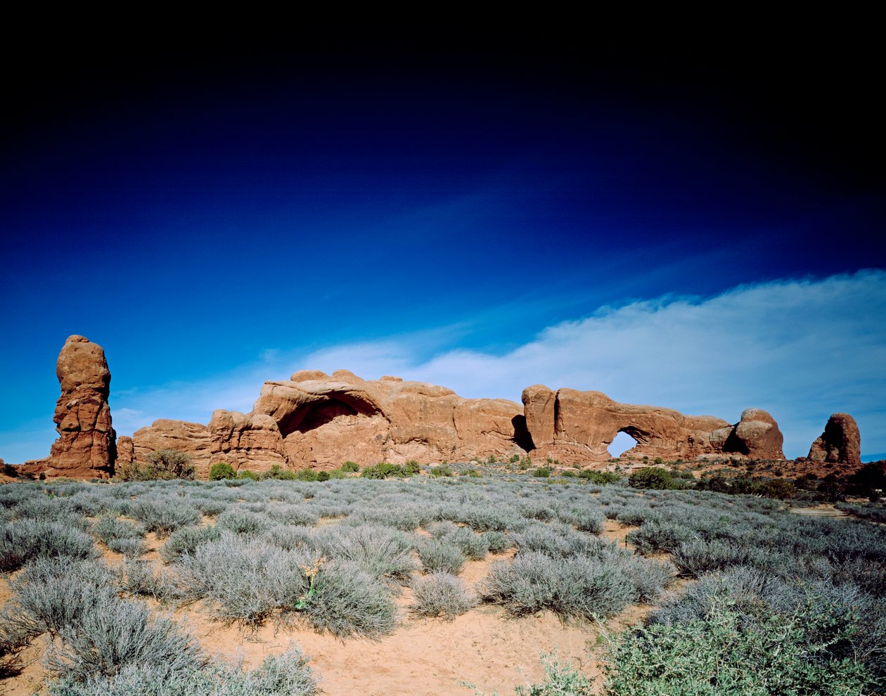 North ablak és Park Avenue, Arches Nemzeti Park, Utah (fotó) alkotó: Unbekannt Unbekannt