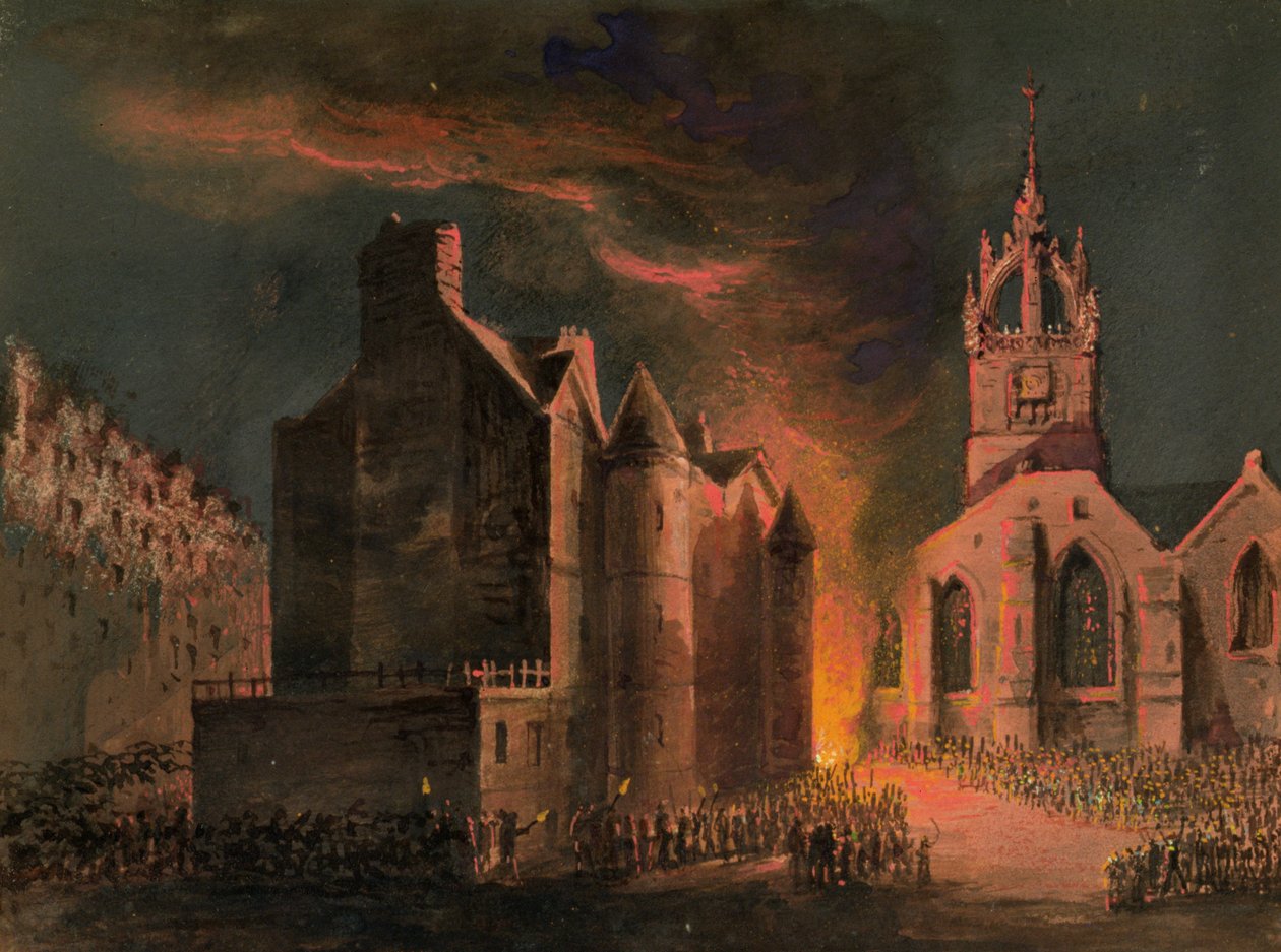 Porteous Mob, 1736. szeptember 8. alkotó: Unbekannt Unbekannt
