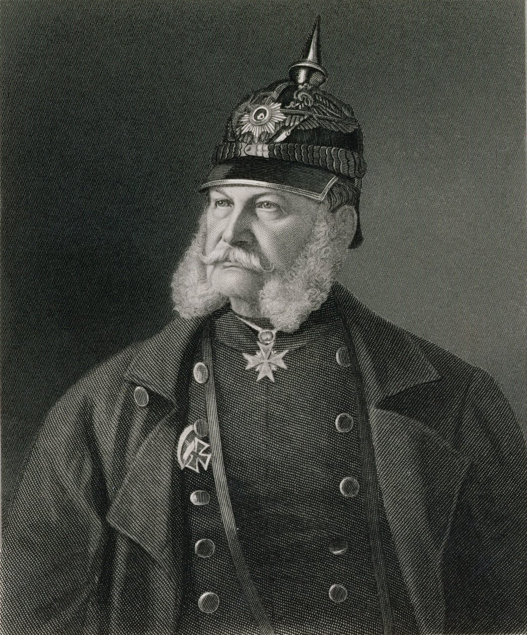 I. Vilmos (1797-1888) porosz király és német császár portréja, vésette William Holl (1807-71) kocsma. írta William Mackenzie alkotó: Unbekannt Unbekannt