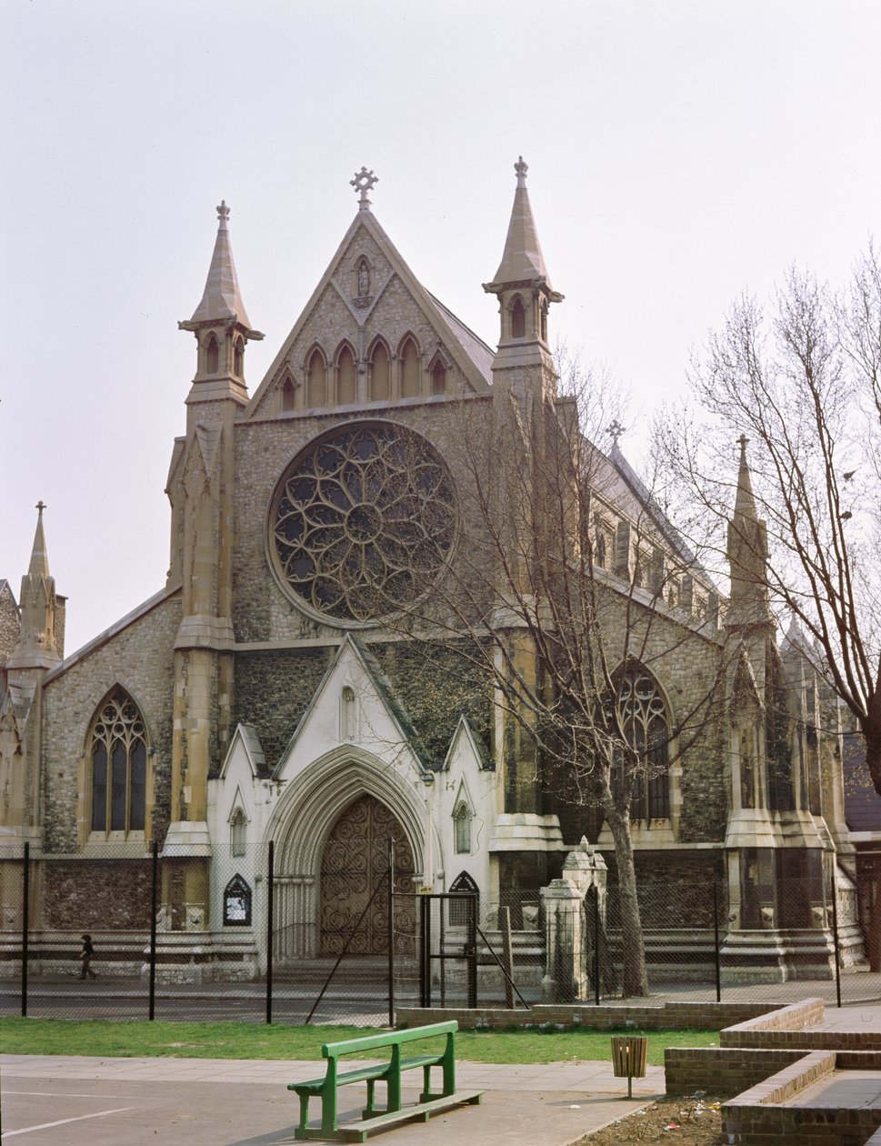 R.C. Szent Anna-templom, Limehouse, Gilbert Blount tervezte, 1855 és 1894 alkotó: Unbekannt Unbekannt