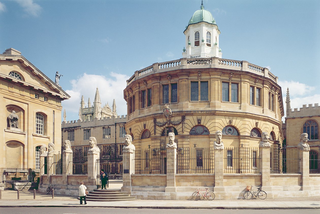 Sheldonian Színház, Oxford, 1662-63 között épült alkotó: Unbekannt Unbekannt