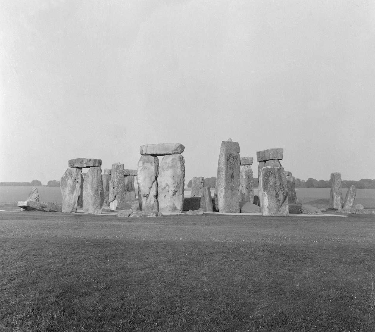 Stonehenge (bw fotó) alkotó: Unbekannt Unbekannt
