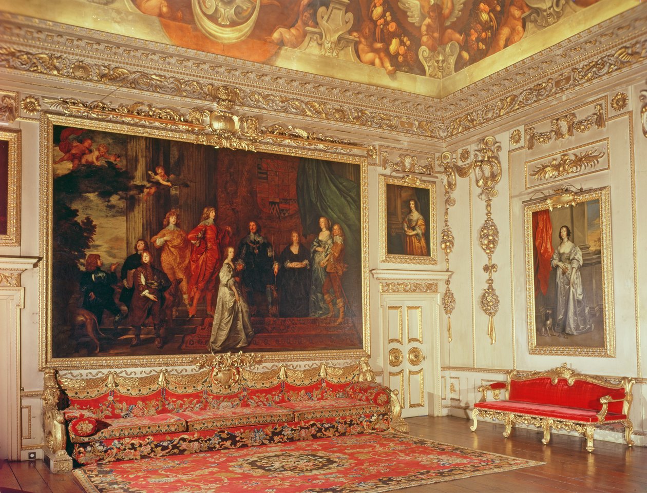 The Double Cube Room, Wilton House alkotó: Unbekannt Unbekannt