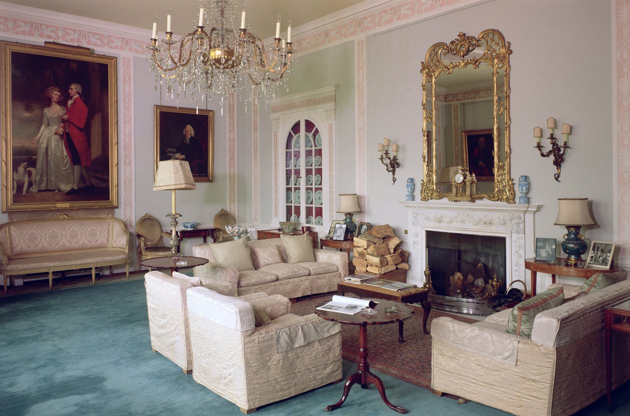 The Music Room, Sledmere House, Yorkshire alkotó: Unbekannt Unbekannt
