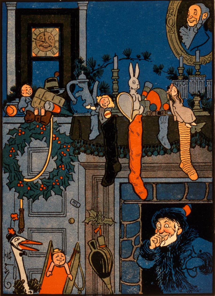 A karácsony előtti éjszaka, Denlow, 1903 alkotó: Unbekannt Unbekannt