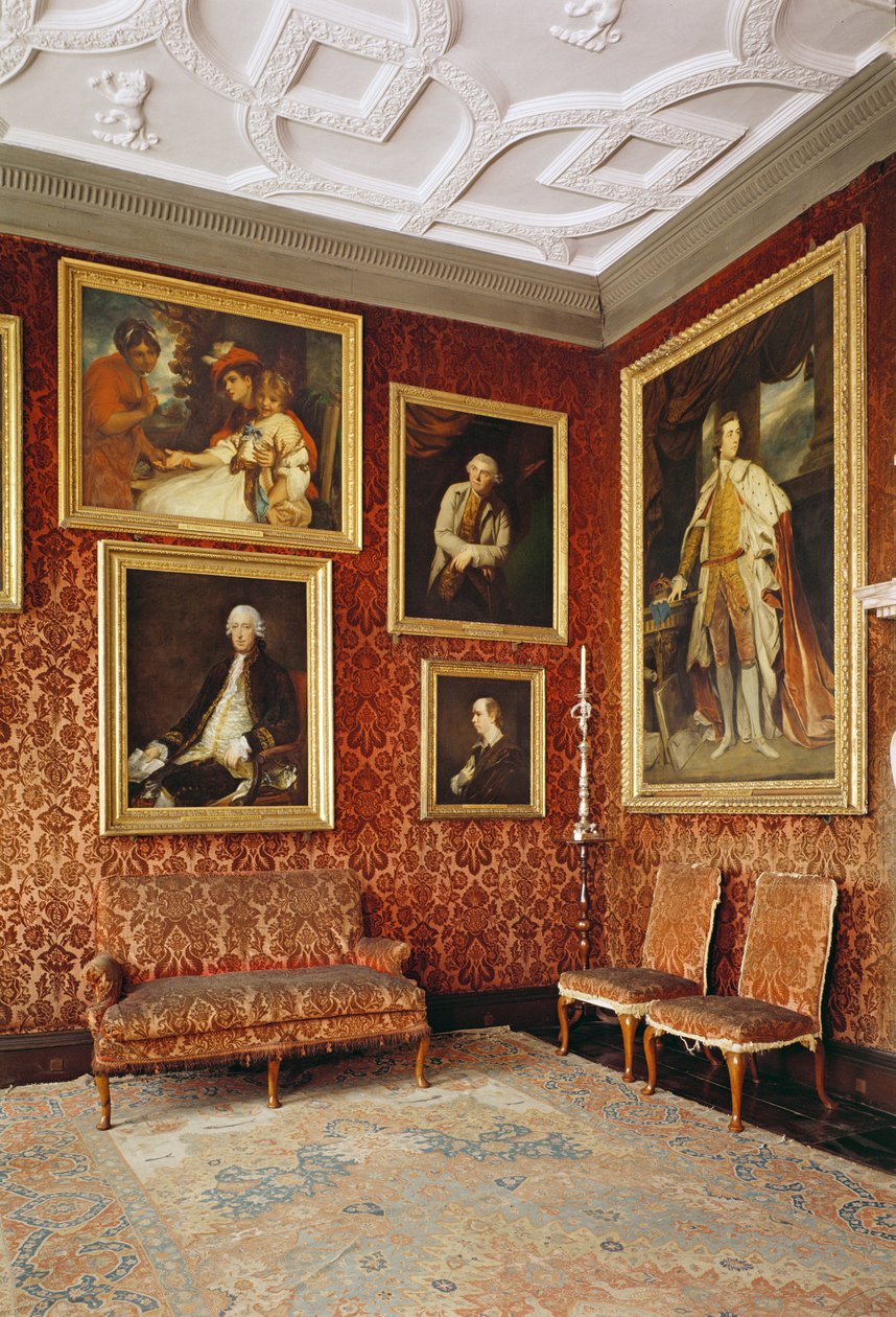 A Reynolds szoba, Knole House, Sevenoaks, Kent alkotó: Unbekannt Unbekannt