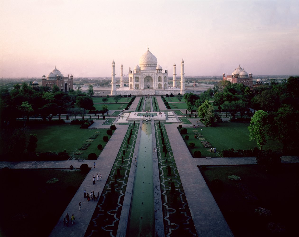 A Taj Mahal Ustad Ahmad Lahori által tervezett alkotó: Unbekannt Unbekannt