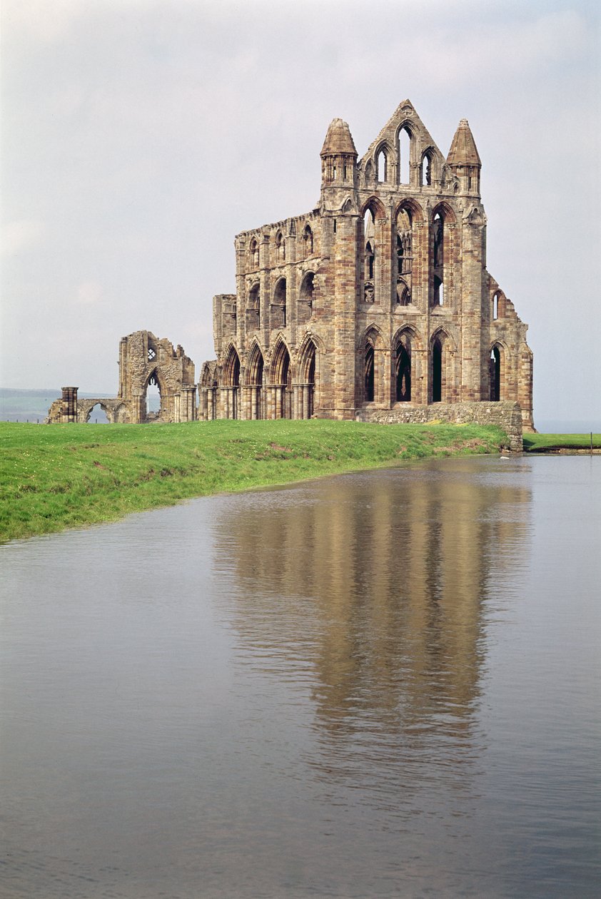 Kilátás az észak-yorkshire-i Whitby apátságra alkotó: Unbekannt Unbekannt