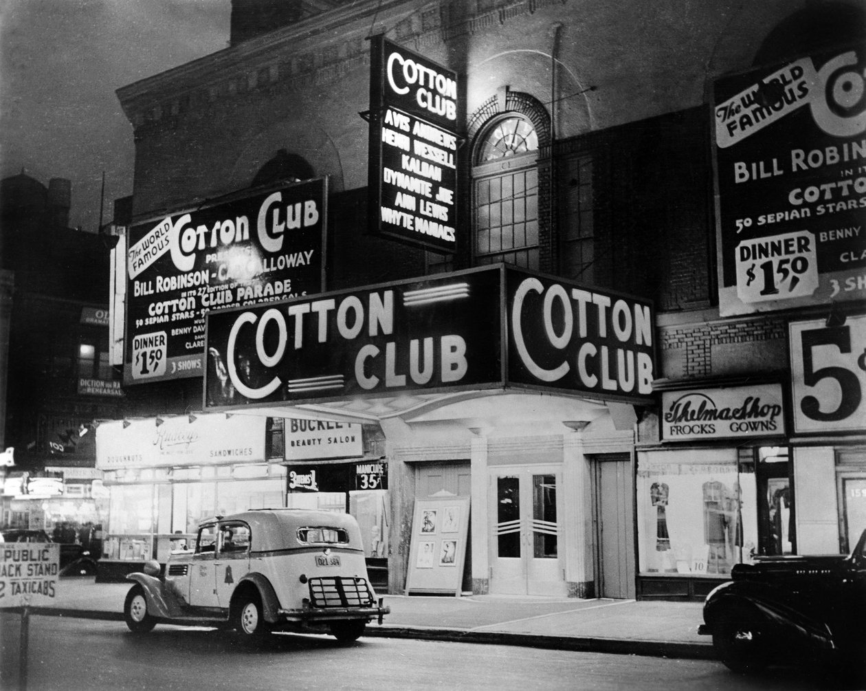 A Cotton Club Harlemben, New York államban, 1938-ban alkotó: Unbekannt Unbekannt