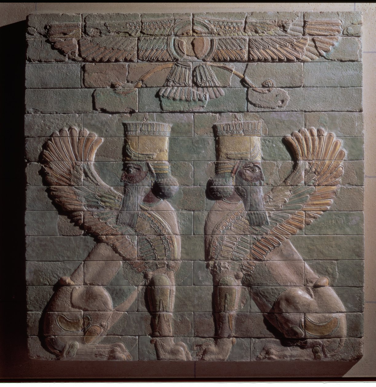 00352 Griffek domborműve, perzsa, Susa-ból, Achaemenid-dinasztia, ie 500 körül alkotó: Unbekannt Unbekannt