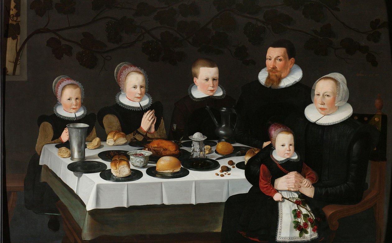Családi arckép, 1627 alkotó: Unbekannt Unbekannt