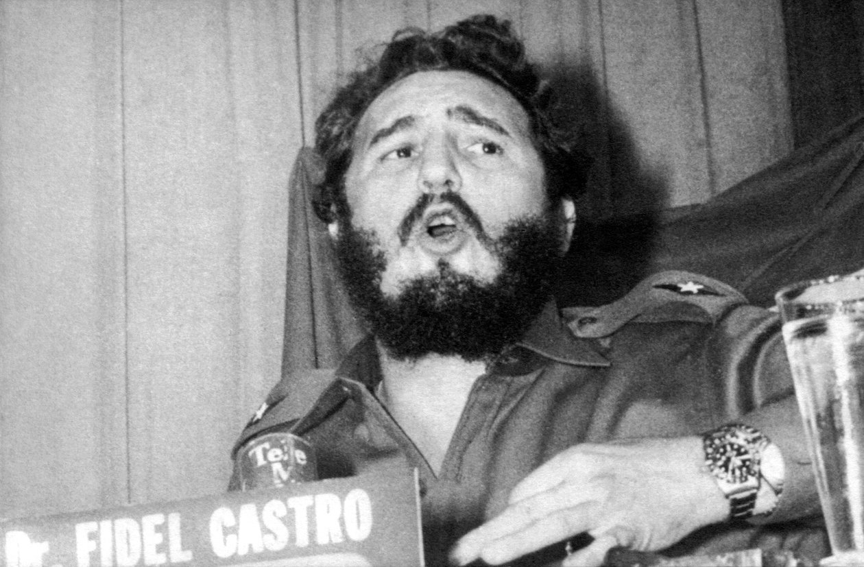 Fidel Castro beszél alkotó: Unbekannt Unbekannt