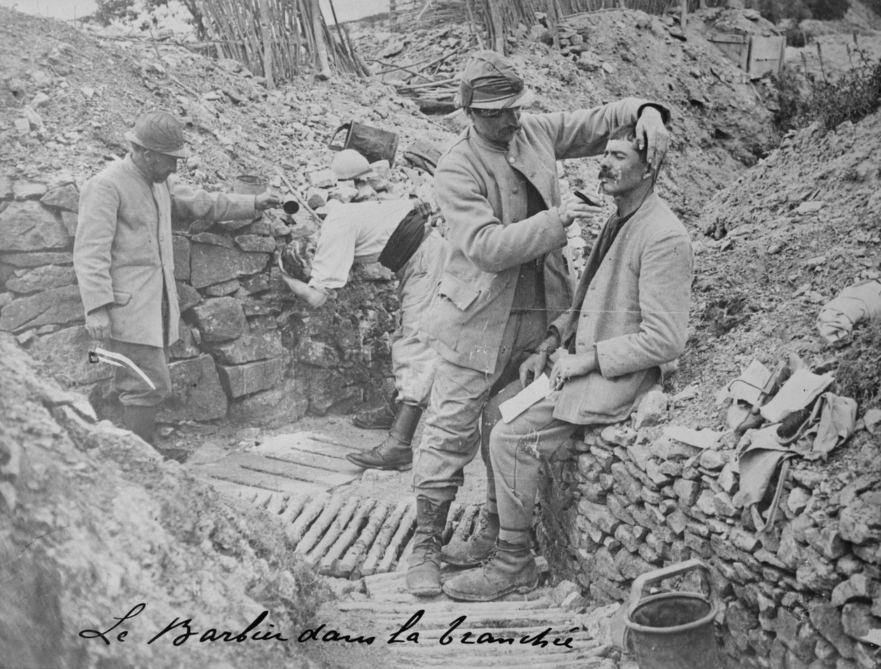 Francia árokborbély, 1915-18 alkotó: Unbekannt Unbekannt
