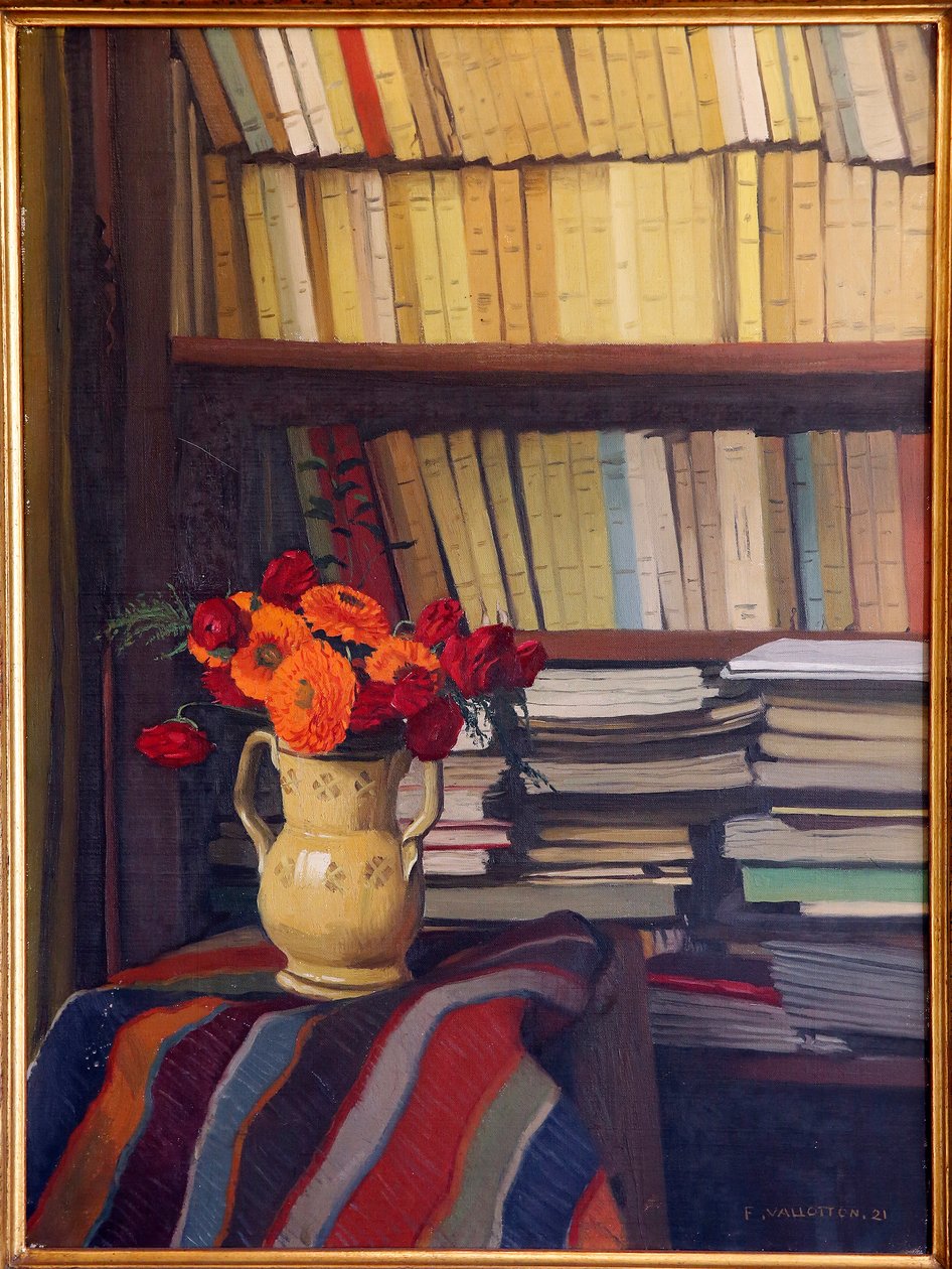 Maurice Denis Múzeum, Saint Germain en Laye, Franciaország, Felix Vallotton, A könyvtár alkotó: Unbekannt Unbekannt