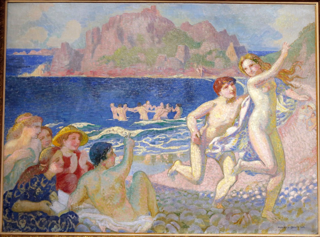 Maurice Denis Múzeum, Saint Germain en Laye, Franciaország, Maurice Denis, Galatee vagy La Poursuite alkotó: Unbekannt Unbekannt