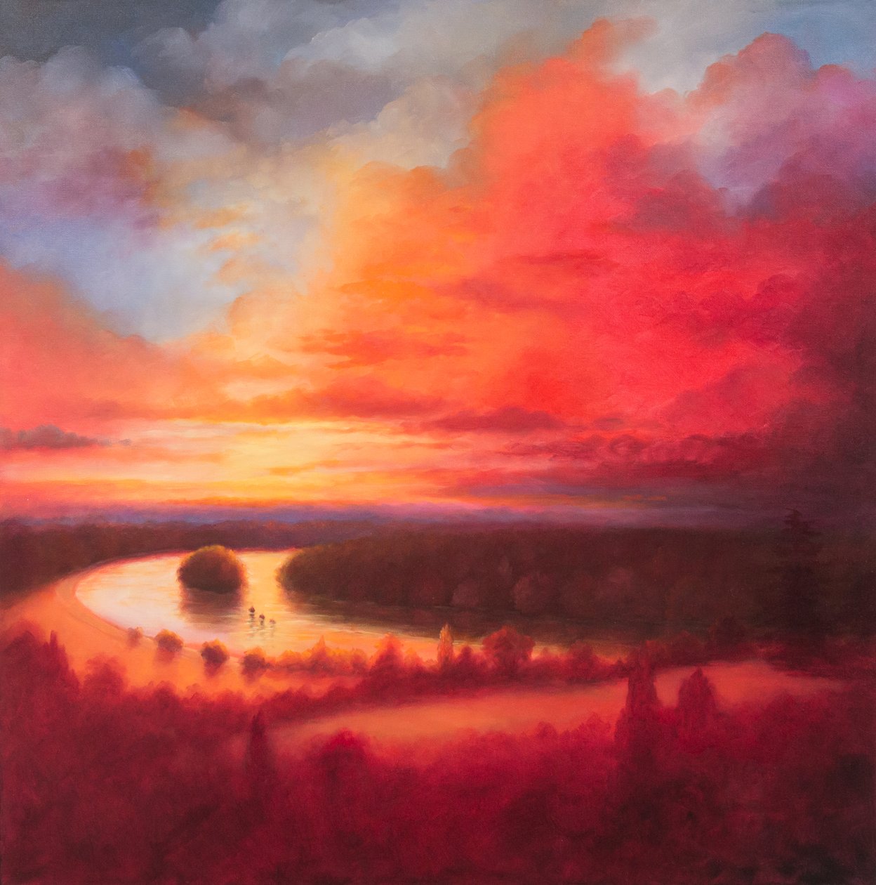 October Glow, 2017, alkotó: Unbekannt Unbekannt