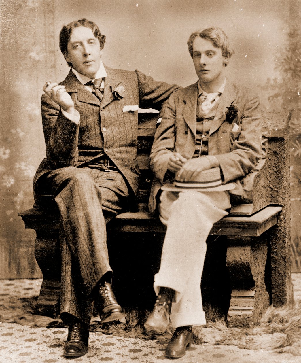 Oscar Wilde és Lord Alfred Douglas, 1894 alkotó: Unbekannt Unbekannt