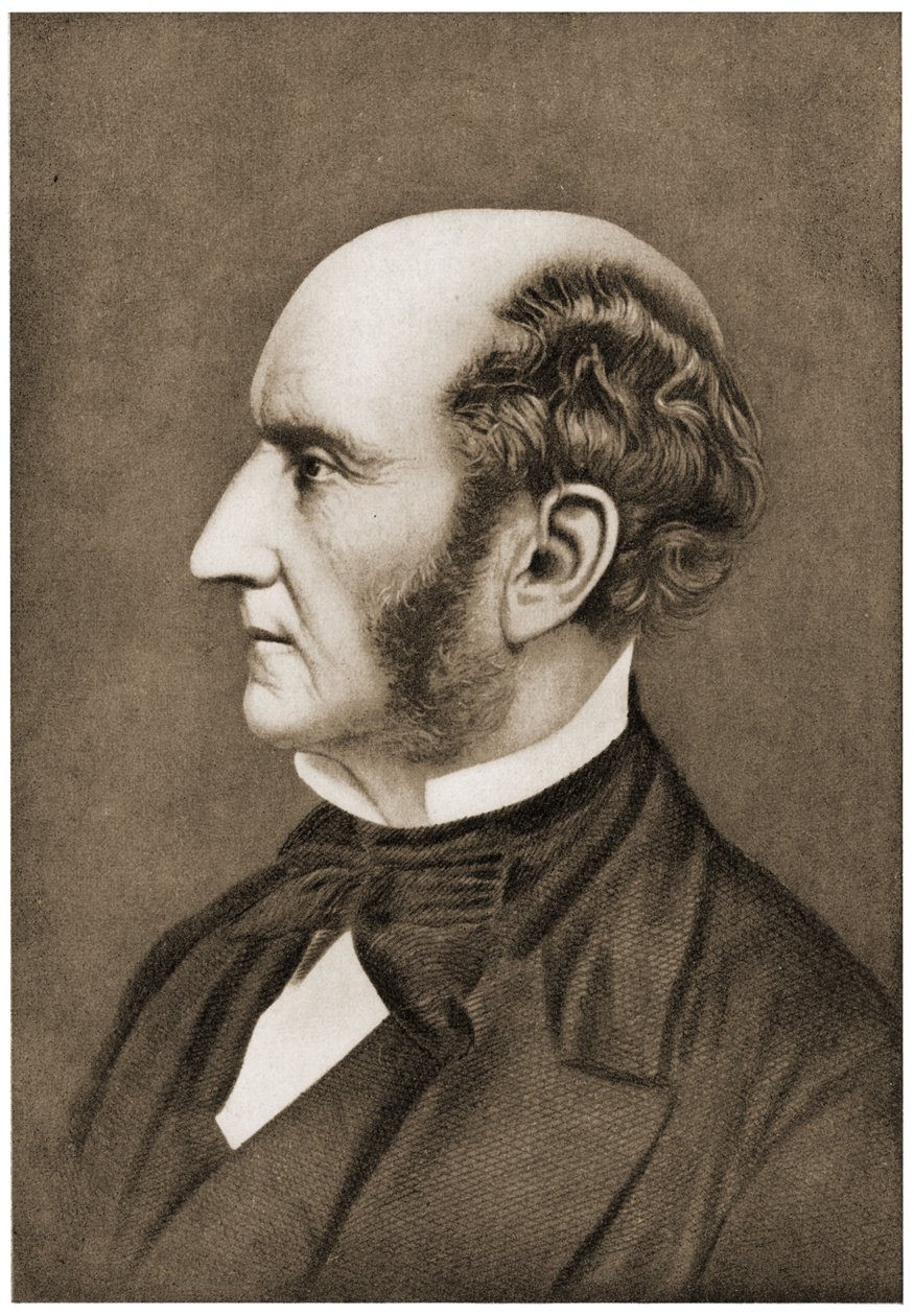 John Stuart Mill portréja, 1911 alkotó: Unbekannt Unbekannt