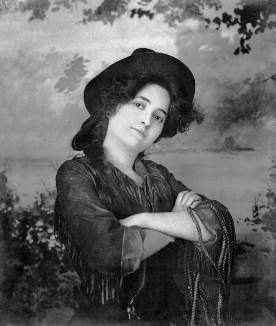 Egy tehénlány portréja, Egyesült Államok, 1902 alkotó: Unbekannt Unbekannt