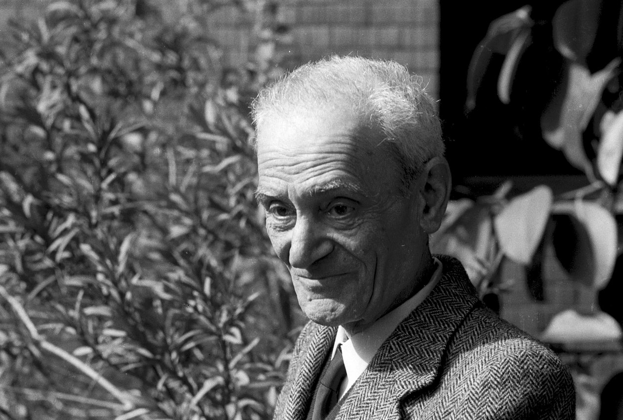 Giorgio Caproni olasz költő portréja, 1985 alkotó: Unbekannt Unbekannt