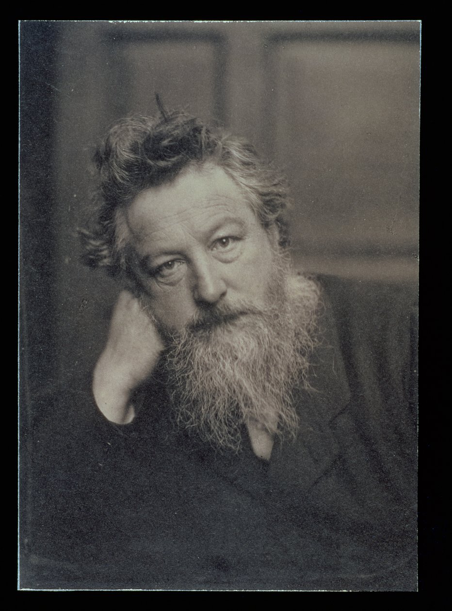 William Morris portréfotója alkotó: Unbekannt Unbekannt