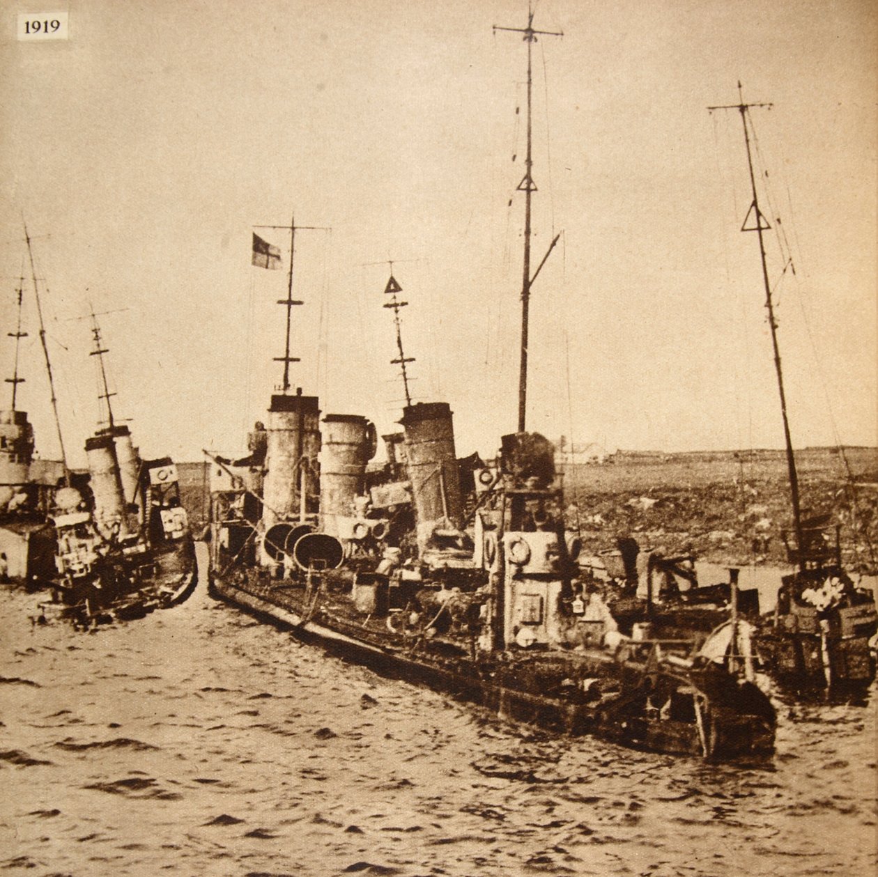 A német flotta lerohanása, Scapa Flow, 1919 alkotó: Unbekannt Unbekannt