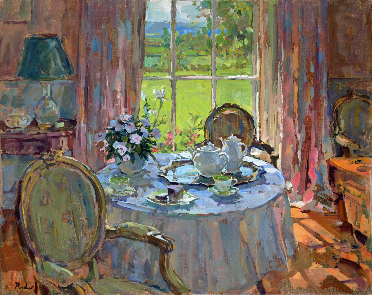 Napsütötte Teatime alkotó: Unbekannt Unbekannt