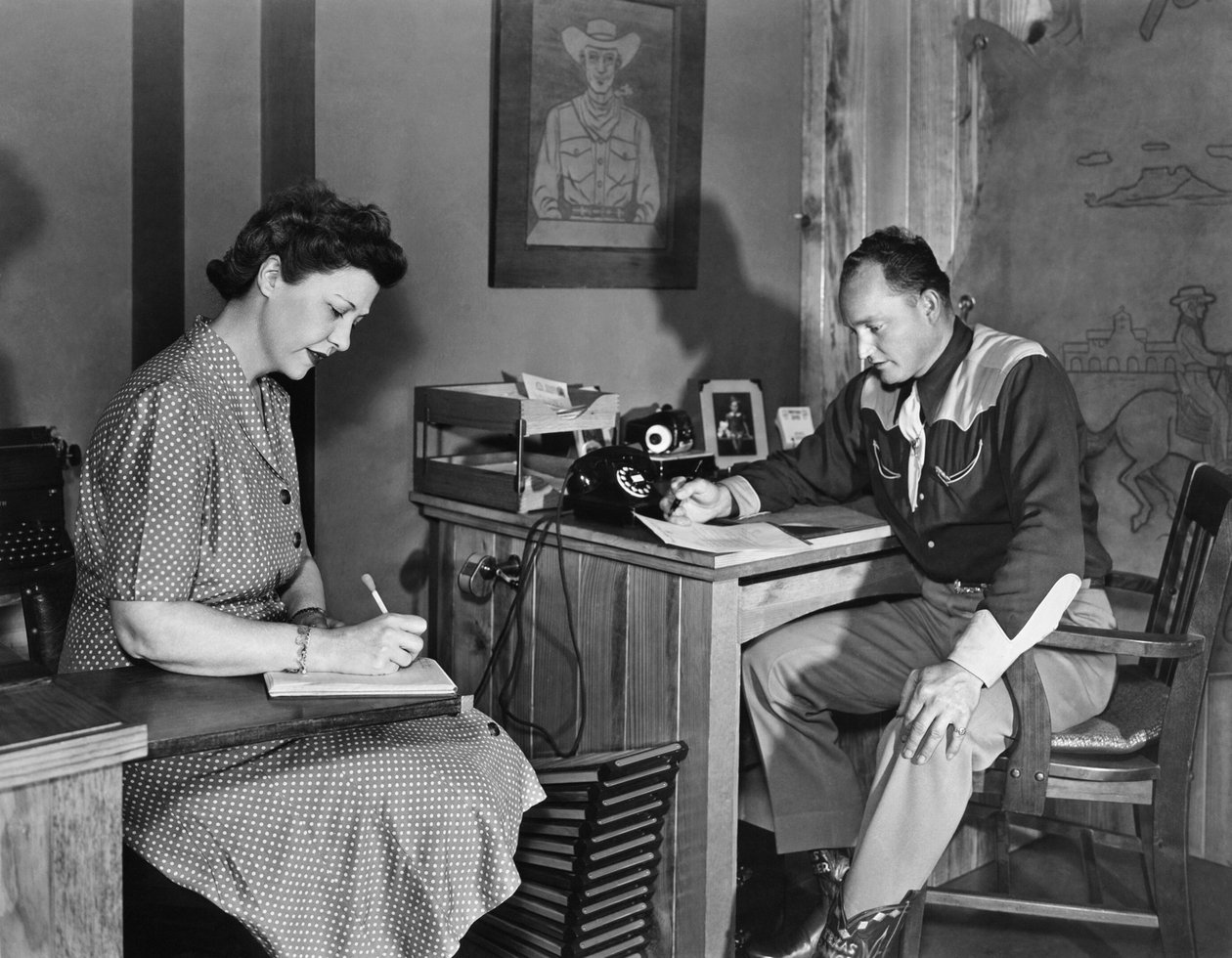 Texas Ranger Leather Co., Yoakum, Texas, 1936 alkotó: Unbekannt Unbekannt