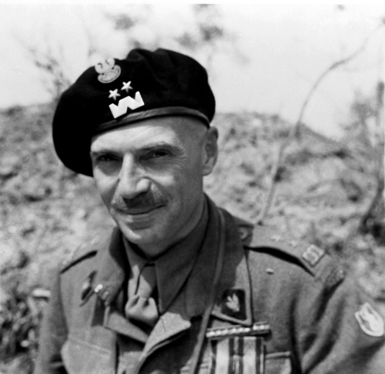 A cassinói csata: Wladyslaw Anders tábornok, 1944. április alkotó: Unbekannt Unbekannt